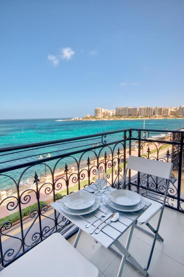 St Julians 2 Bedroom Apartment With Commanding Seaviews By Shortletsmalta St. Julian's Exteriör bild